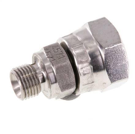 G 1/4'' x G 1/8'' F/M Adaptador reductor de acero inoxidable 400 Bar - Hidráulico