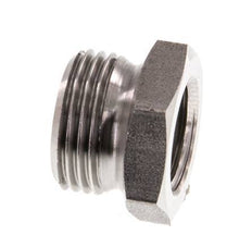 G 1/4'' x G 3/8'' F/M Anillo reductor de acero inoxidable 40 Bar