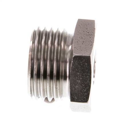 G 1/8'' x G 1/2'' F/M Anillo reductor de acero inoxidable 40 Bar