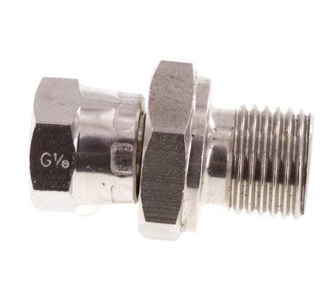 G 1/8'' x G 1/4'' F/M Adaptador reductor de acero inoxidable 350 Bar - Hidráulico