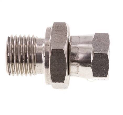 G 1/8'' x G 1/4'' F/M Adaptador reductor de acero inoxidable 350 Bar - Hidráulico