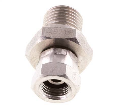 G 1/8'' x G 1/4'' F/M Adaptador reductor de acero inoxidable 350 Bar - Hidráulico