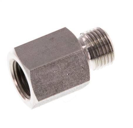 G 1/8'' F/M Acero inoxidable Extensión 40 Bar - 15 mm