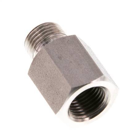 G 1/8'' F/M Acero inoxidable Extensión 40 Bar - 15 mm