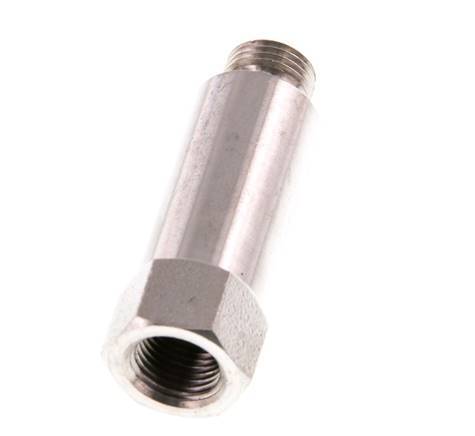 G 1/8'' F/M Acero inoxidable Extensión 40 Bar - 36 mm