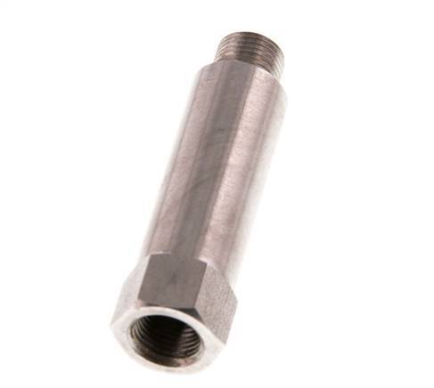 G 1/8'' F/M Acero inoxidable Extensión 40 Bar - 45 mm
