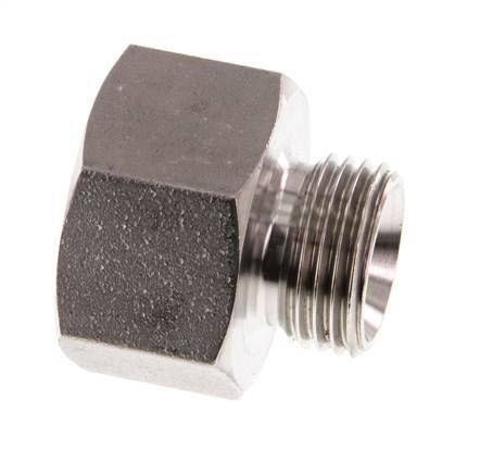 G 3/4'' x G 1/2'' F/M Anillo reductor de acero inoxidable 40 Bar