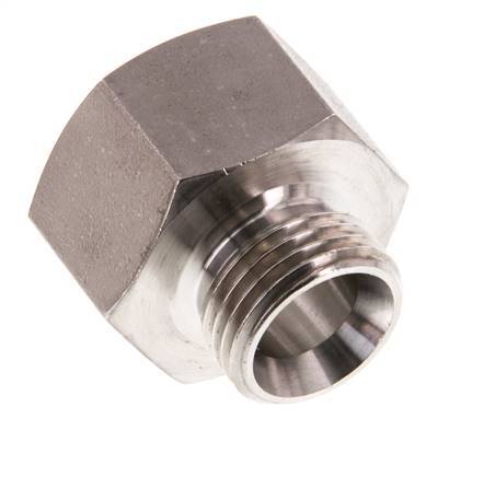 G 3/4'' x G 1/2'' F/M Anillo reductor de acero inoxidable 40 Bar