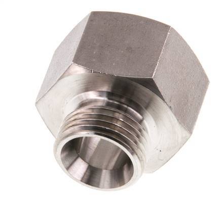 G 3/4'' x G 1/2'' F/M Anillo reductor de acero inoxidable 40 Bar
