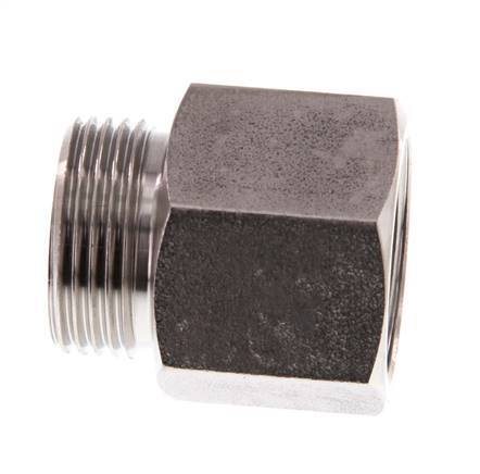 G 3/4'' F/M Extensión de acero inoxidable 40 Bar - 25 mm