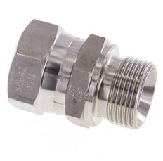 G 3/4'' F/M Adaptador reductor de acero inoxidable 175 Bar - Hidráulico