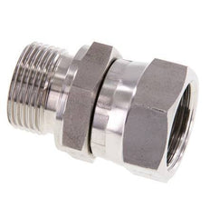 G 3/4'' F/M Adaptador reductor de acero inoxidable 175 Bar - Hidráulico