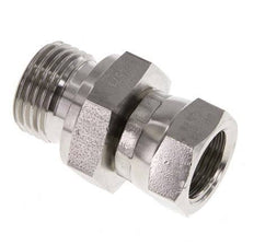 G 3/8'' x G 1/2'' F/M Adaptador reductor de acero inoxidable 350 Bar - Hidráulico