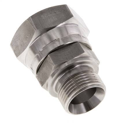 G 1'' x G 3/4'' F/M Adaptador reductor de acero inoxidable 150 Bar - Hidráulico