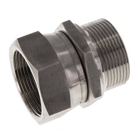 G 1 1/2'' F/M Adaptador reductor de acero inoxidable 125 Bar - Hidráulico