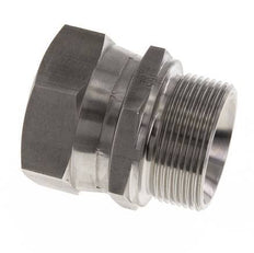G 1 1/2'' F/M Adaptador reductor de acero inoxidable 125 Bar - Hidráulico