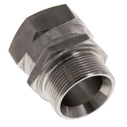 G 1 1/2'' F/M Adaptador reductor de acero inoxidable 125 Bar - Hidráulico