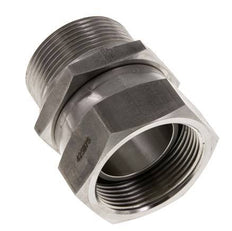 G 1 1/2'' F/M Adaptador reductor de acero inoxidable 125 Bar - Hidráulico