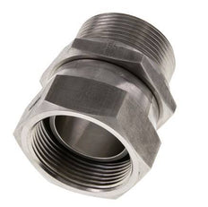 G 1 1/2'' F/M Adaptador reductor de acero inoxidable 125 Bar - Hidráulico