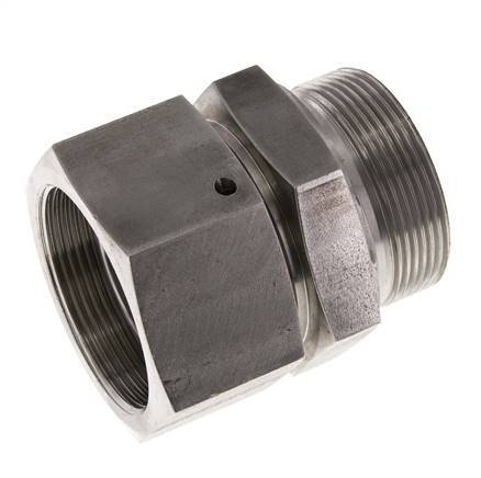 G 2'' F/M Adaptador reductor de acero inoxidable 75 Bar - Hidráulico