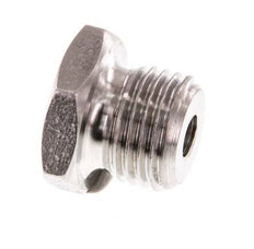 M5 x G 1/4'' F/M Anillo reductor de acero inoxidable 40 Bar