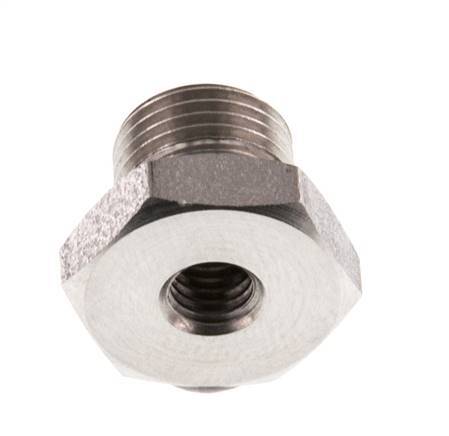 M5 x G 1/8'' F/M Anillo reductor de acero inoxidable 40 Bar