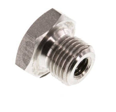 M5 x G 1/8'' F/M Anillo reductor de acero inoxidable 40 Bar