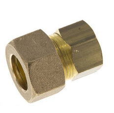 G 1/2'' x 18mm Racor de compresión recto de latón 67 Bar DIN EN 1254-2