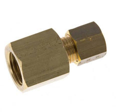 G 1/4'' x 5mm Racor de compresión recto de latón 150 Bar DIN EN 1254-2