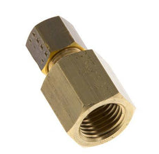 G 1/4'' x 5mm Racor de compresión recto de latón 150 Bar DIN EN 1254-2