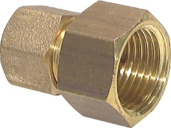 G 1/8'' x 4mm Brass Straight Compression Fitting 150 Bar DIN EN 1254-2 [2 Pieces]
