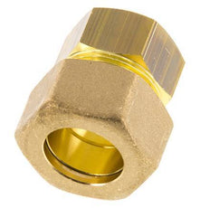 G 3/4'' x 22mm Racor de compresión recto de latón 54 Bar DIN EN 1254-2