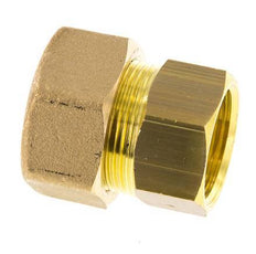 G 3/4'' x 22mm Racor de compresión recto de latón 54 Bar DIN EN 1254-2
