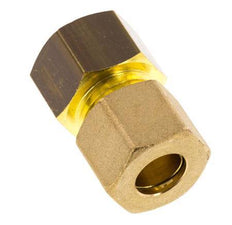 G 3/8'' x 10mm Racor de compresión recto de latón 95 Bar DIN EN 1254-2