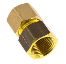 G 3/8'' x 10mm Racor de compresión recto de latón 95 Bar DIN EN 1254-2
