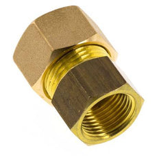 G 3/8'' x 14mm Racor de compresión recto de latón 89 Bar DIN EN 1254-2
