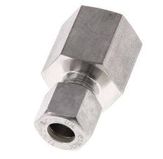 G 1/2'' x 10L Racor de compresión recto de acero inoxidable 315 Bar DIN 2353
