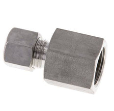 G 1/2'' x 10L Racor de compresión recto de acero inoxidable 315 Bar DIN 2353
