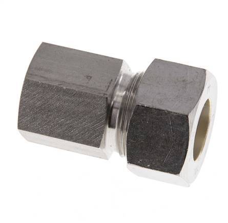G 1/2'' x 18L Racor de compresión recto de acero inoxidable 315 Bar DIN 2353