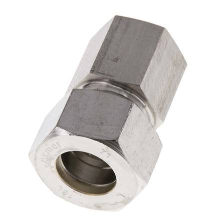 G 1/2'' x 18L Racor de compresión recto de acero inoxidable 315 Bar DIN 2353