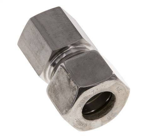 G 1/2'' x 20S Racor recto de acero inoxidable 400 Bar DIN 2353