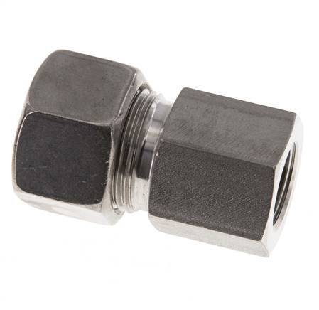 G 1/2'' x 20S Racor recto de acero inoxidable 400 Bar DIN 2353