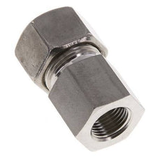 G 1/2'' x 20S Racor recto de acero inoxidable 400 Bar DIN 2353