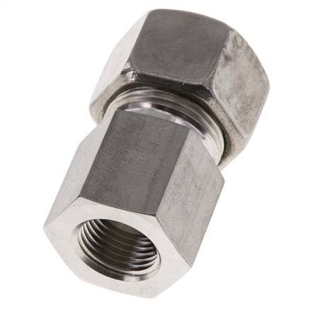G 1/2'' x 20S Racor recto de acero inoxidable 400 Bar DIN 2353