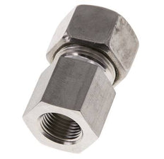 G 1/2'' x 20S Racor recto de acero inoxidable 400 Bar DIN 2353