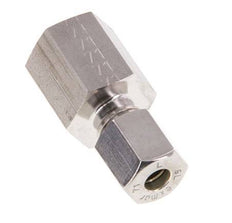 G 1/4'' x 6L Racor de compresión recto de acero inoxidable 315 Bar DIN 2353