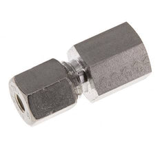 G 1/4'' x 6S Racor de compresión recto de acero inoxidable 630 Bar DIN 2353