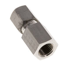 G 1/4'' x 6S Racor de compresión recto de acero inoxidable 630 Bar DIN 2353