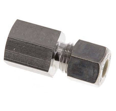 G 1/4'' x 8L Racor de compresión recto de acero inoxidable 315 Bar DIN 2353