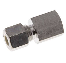 G 1/4'' x 8L Racor de compresión recto de acero inoxidable 315 Bar DIN 2353